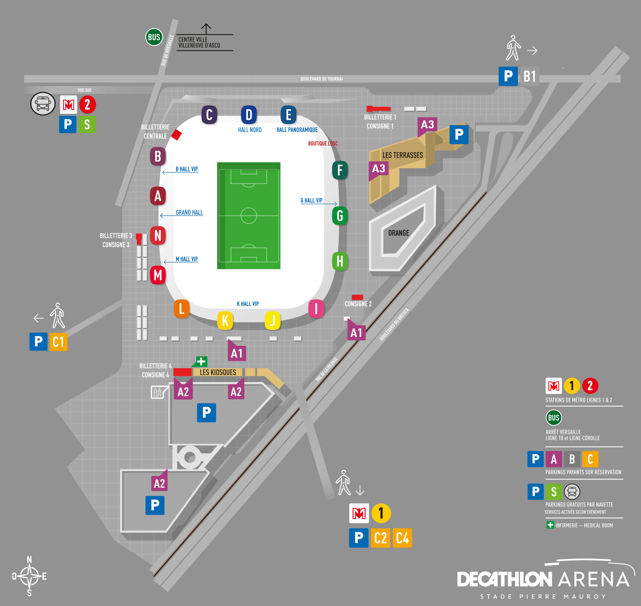 Plan Parvis Stade