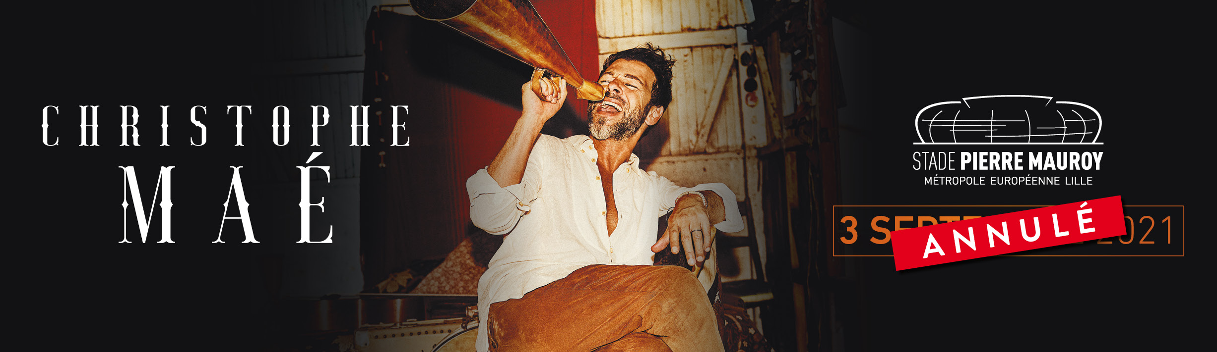 Concert - CHRISTOPHE MAÉ [ANNULÉ]
